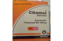 Michelle Cikamox Amoxicillin Tabs., 250mg. 10x10 Tabs