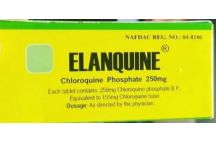 Jopan Pharma Elanquine (Chloroquine) Tabs.,250mg,1 x 10.