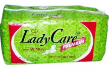 Lady Care Premium with wings Sanitary Pad; 28cm(8pcs)