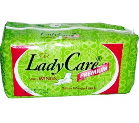 Lady Care Sanitary Pad With Wings Premiu