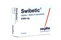Swipha Swibetic Metformin 5/500mg., x1