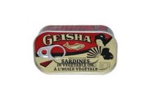 Geisha Sardines 125g., x1