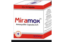 Miramox Amoxicillin Tabs.,500mg(10x10)
