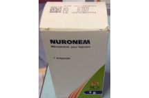 Sun Pharma Nuronem Meropenem Inj.,1g(1 Vial)
