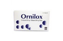 Micro-Labs Ornilox (Ornidazole 500mg + Ofloxacin 200mg) Tab. (1x10)