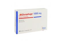 Merck Glucophage (Metformin) Tabs., 1000mg,x30 Tab