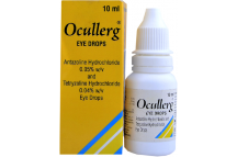 Ocullerg (Antazoline Hydrochloride+Tetryzoline Hydrochloride) Eye Drops, 10ml.,
