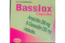 Maydon Basslox (Ampicillin + Cloxacillin) Caps., 250mg., x100 Caps