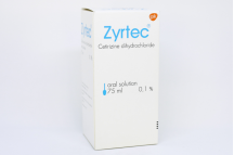 Gsk Zyrtec Cetirizine Dihydrochloride 1mg/ml Oral Sol. 75ml