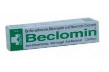 Leben Beclomin (Beclomethasone, Miconazole & Neomycin) Ointment 15g., x1