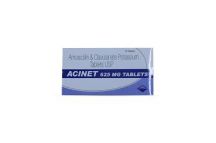 Cachet Acinet Amoxicillin /Clavulanate Potassium 625mg tab., x10