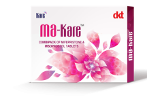 DKT MA-Kare Mifepristone + Misoprostol 200mg Tabs., 1 x 5