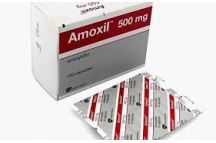 GSK Amoxil 500mg Capsules Beecham,10 x 10 cap