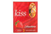 DKT Kiss Strawberry Condom x3
