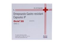 Zydus Cadila Ocid Omeprazole 20mg Caps., x 600