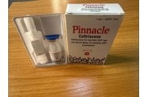 Pinnacle Health Ceftriaxone USP 1g + 10ml Sterile Water IV Injection.,x1